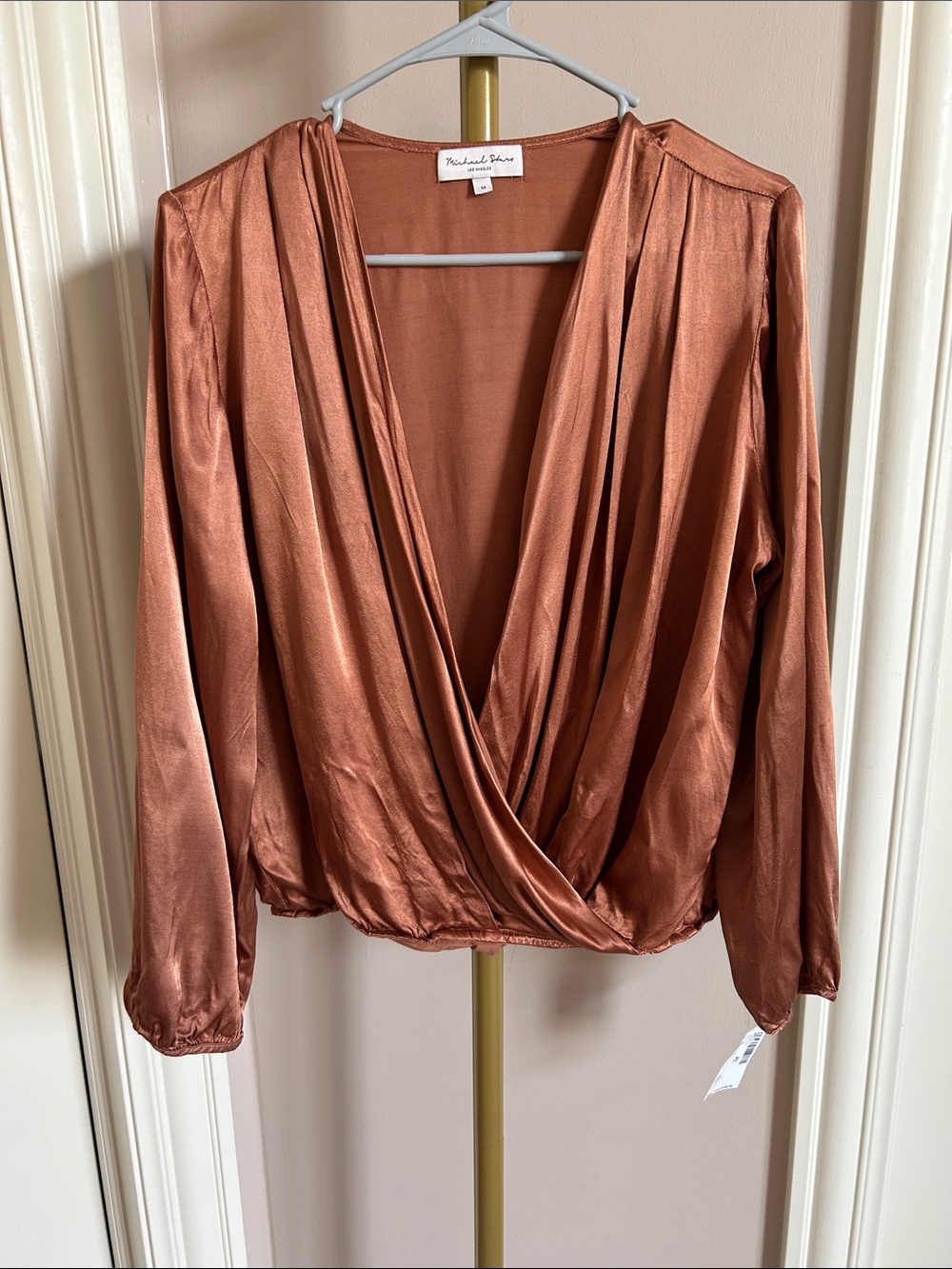 Michael Stars Vita Surplus Blouse (size medium) - Picture 3 of 8